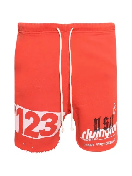 Pantaloni scurți Rivington Roi Rebis cu cordon roșu