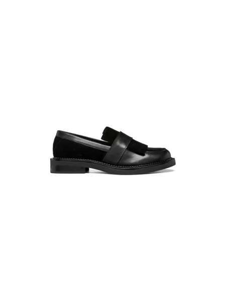 Geox loafersy skórzane D SERILDA czarne