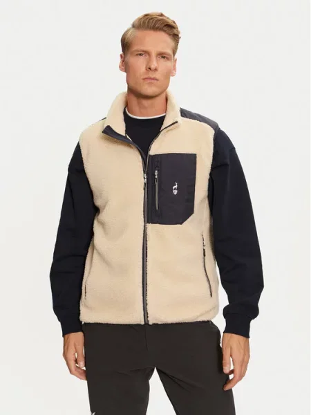 Vesta Aulp Tarik Sherpa greige modrá