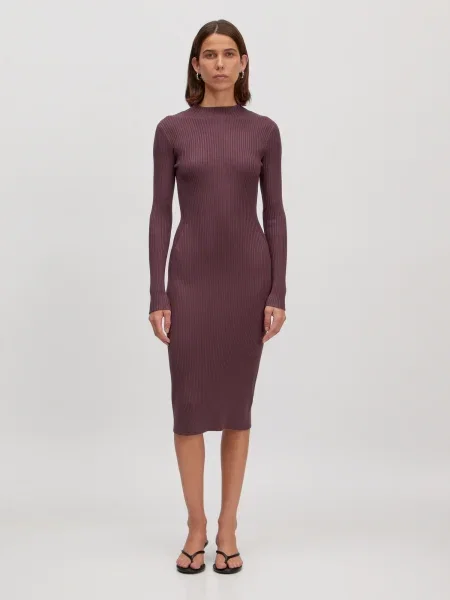 EDITED Rochie Hada burgundy roșu