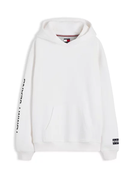 Geacă de blugi Tommy Jeans alb