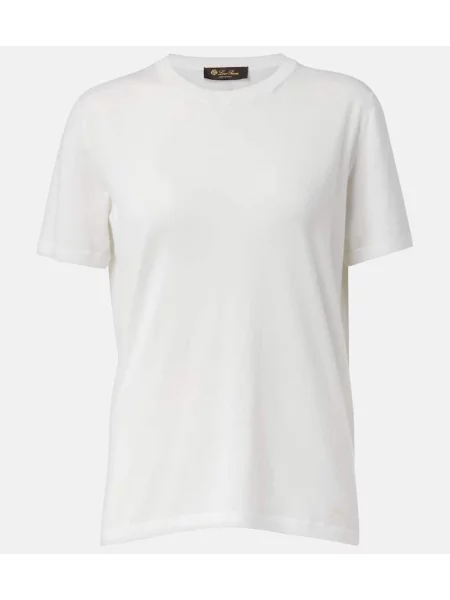 Tricou Loro Piana alb