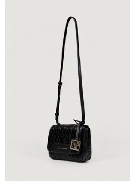 ARMANI EXCHANGE Válltáska LIZ PEBBLE' fekete