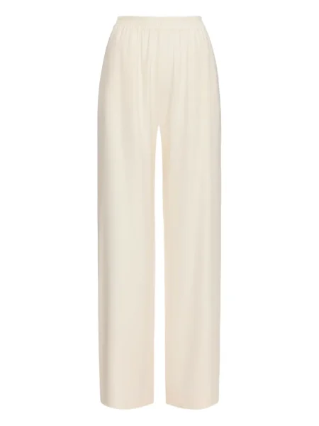 Pantaloni Oscar De La Renta de mătase