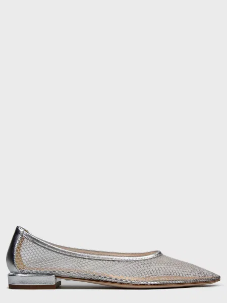 Балетки Fabio Rusconi серебряные