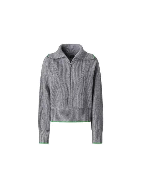 Sweter Pinko wełniany szary