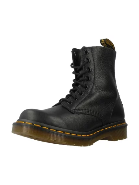 Botki Dr. Martens skórzane czarne