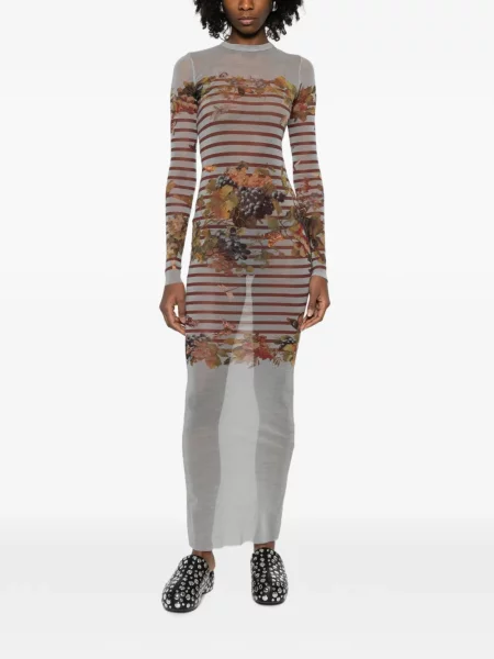 Maxi ruha Jean Paul Gaultier szürke