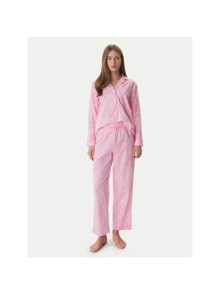 LAUREN RALPH LAUREN Pižama rožinė