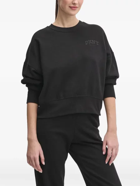 Hanorac Dkny cu broderie negru