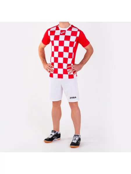 Koszulka do piłki nożnej Joma Flag II biała