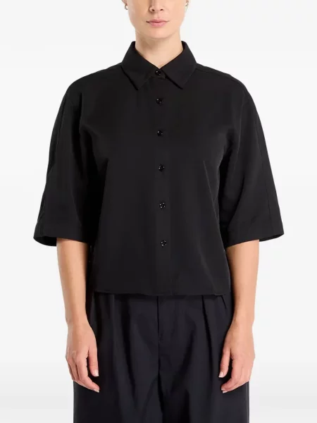 Cămașă Samsøe Samsøe negru