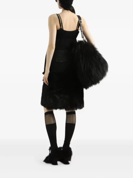 Dzianinowy top Dolce And Gabbana czarny