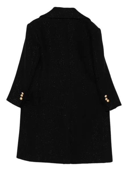 Płaszcz dziecięcy Balmain czarny