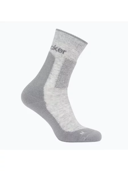 Șosete Icebreaker Merino Hike+ Medium Crew pentru bărbați blizzard heather/alloy