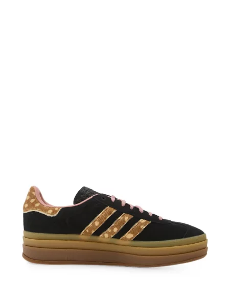 Sneakerși Adidas Superstar cu imagine cu model leopard verde