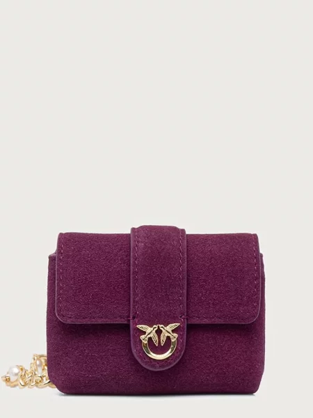 Pinko geantă poștaș pentru femei violet