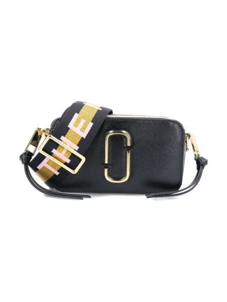 Bőr bőr táska Marc Jacobs fekete
