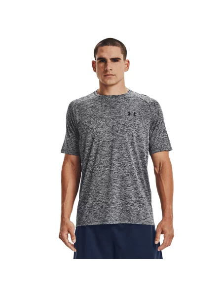 Tričko Under Armour Tech Ss Tee Black XS černé