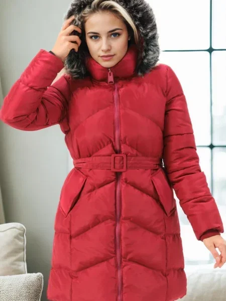 Palton Dewberry bordo