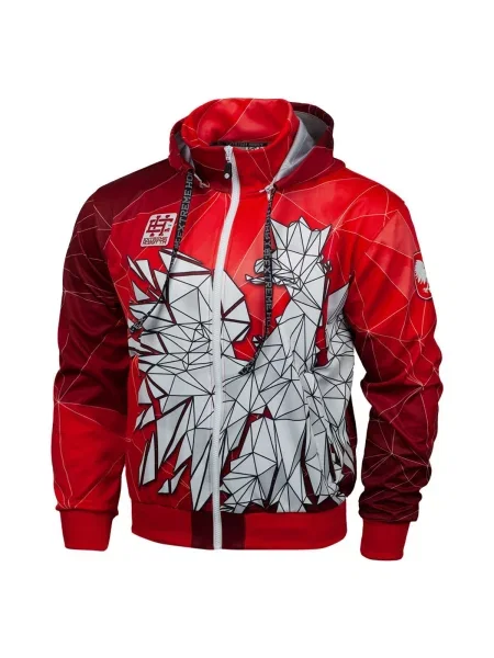 Bluza sportowa Extreme Hobby POLSKA czerwona