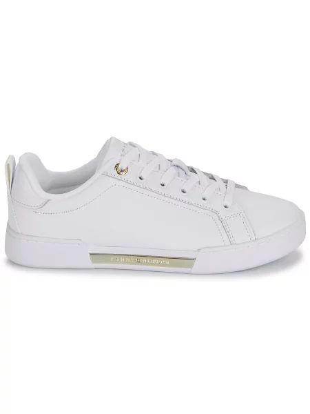 Boty Tommy Hilfiger CHIQUE COURT SNEAKER bílé