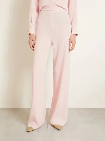 Max Mara Marlene Kalhoty Alaggio růžová