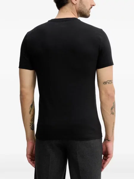 Bőr húzózsinór pólóing Polo Ralph Lauren barna