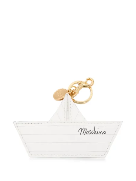 Inel Moschino alb