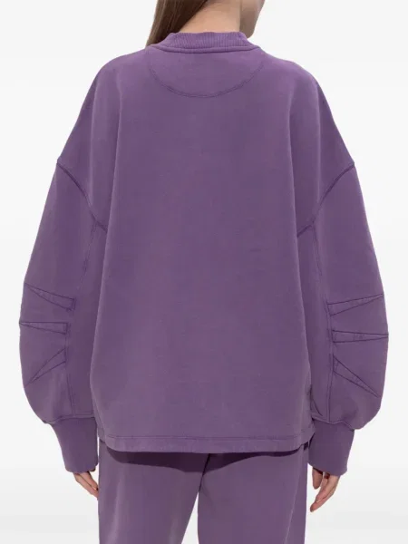 Hanorac The Attico cu crăpătură violet