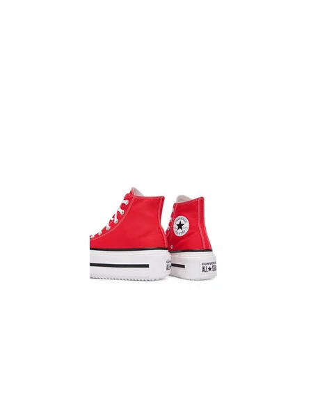 Sportbačiai Converse Chuck Taylor All Star Lift Double Stack raudona