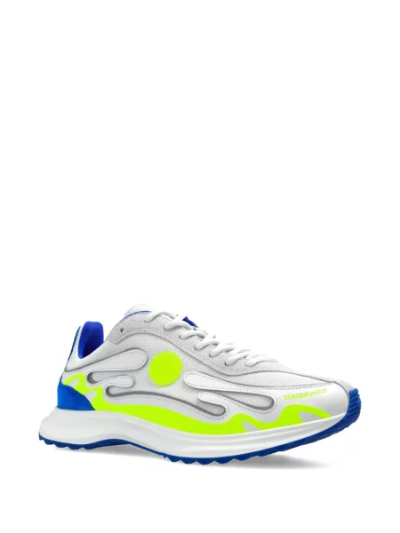 Sneakers Casablanca με κορδόνια με δαντέλα λευκό