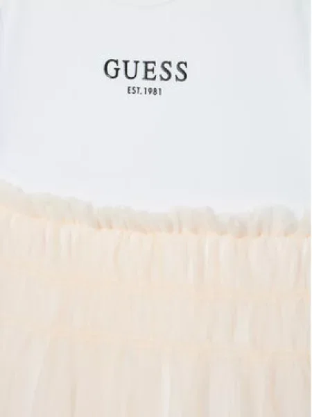 Každodenní šaty Guess růžové