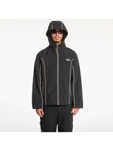 Diesel geaca J-HIVES barbati de tranzitie oversize negru