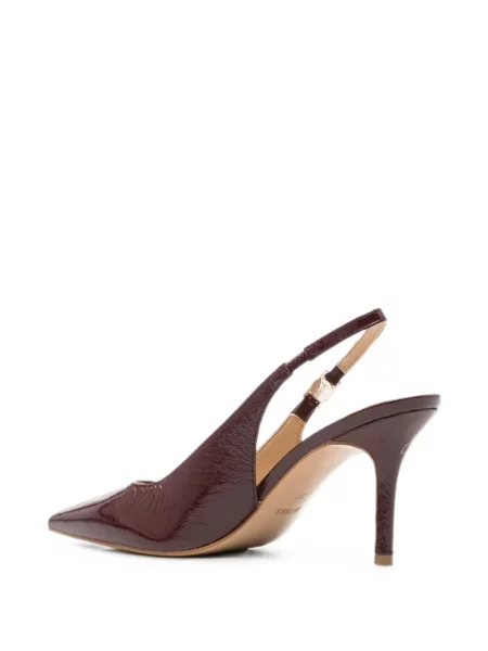 Pantofi cu toc Guess slingback roșu