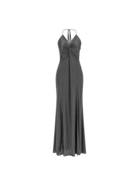 Sukienka maxi Pinko szara