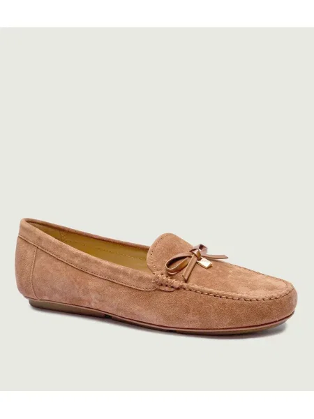 Michael Kors Mocasini JULIETTE | piele întoarsă maro