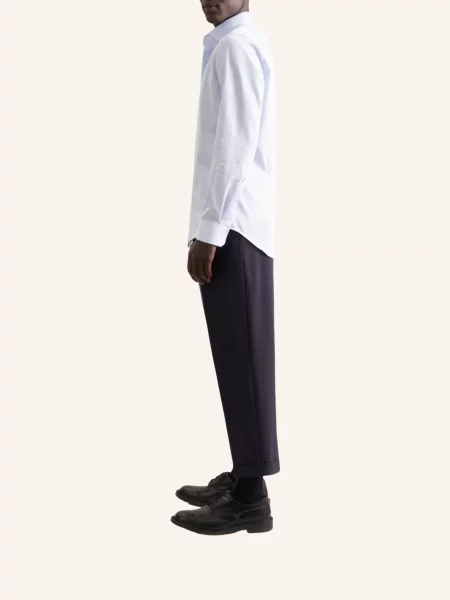 Seidensticker Koszula Biznesowa O Kroju Slim Fit blau niebieska