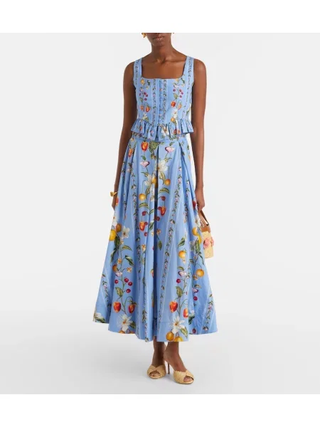 Maxi krilo Agua By Agua Bendita s potiskom modra
