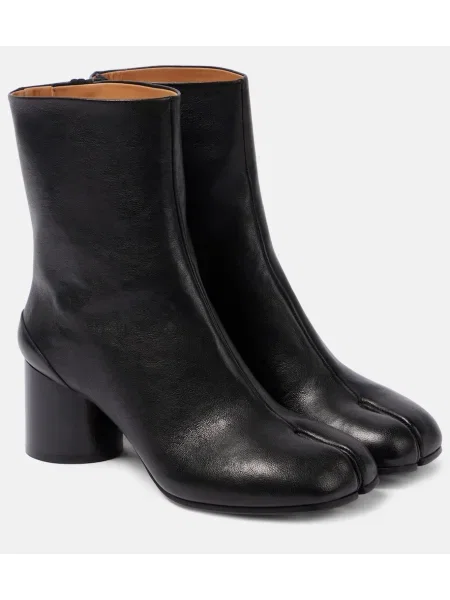 Cizme scurte Maison Margiela din piele negru