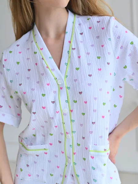 Піжама Elegante білий