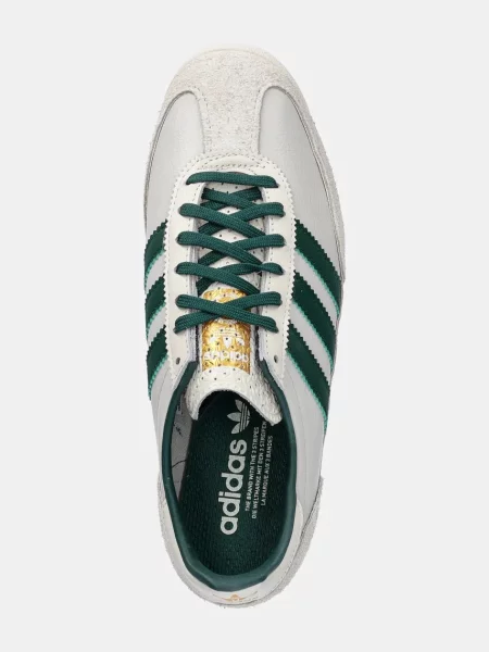Кожаные кроссовки Adidas Originals серые