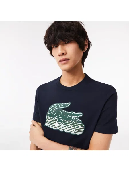 Футболка Lacoste синяя