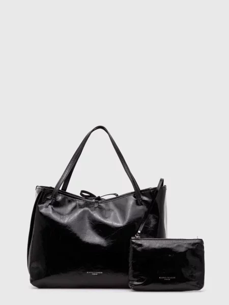 Geantă shopper Gianni Chiarini din piele negru