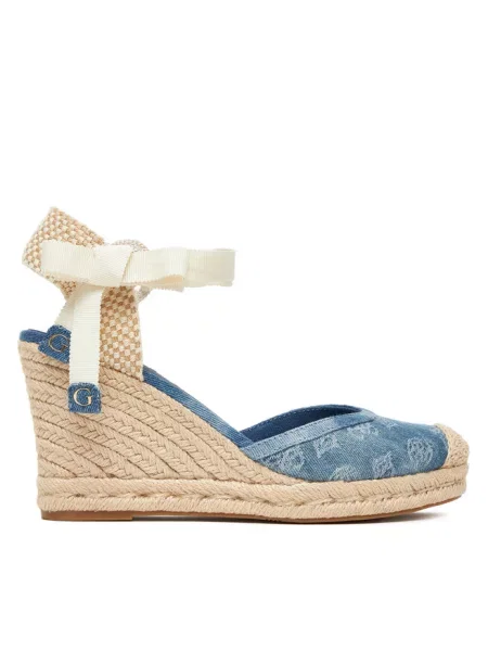 Espadryle Guess niebieskie