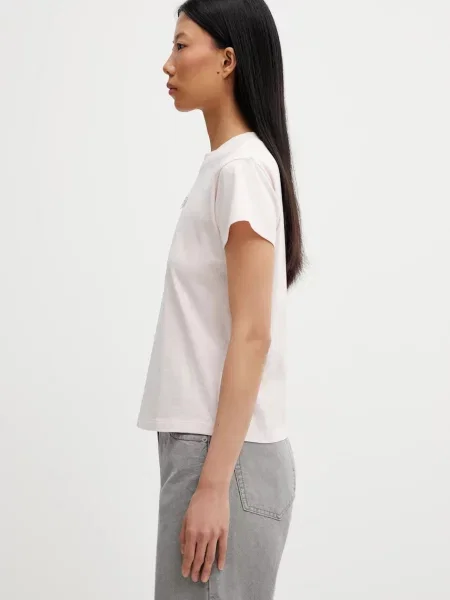 Футболка Mm6 розовая