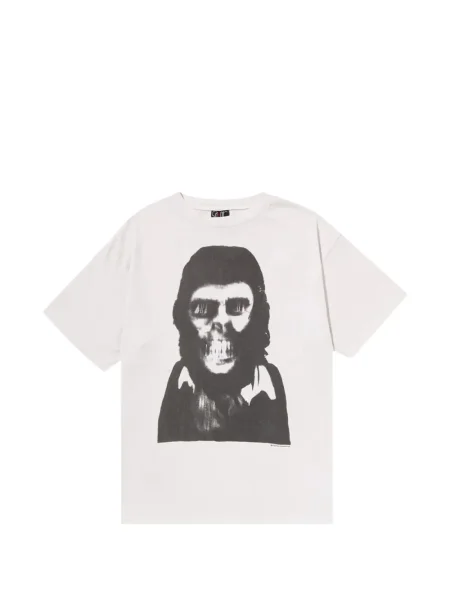 Tricou A Bathing Ape® cu decolteu rotund alb