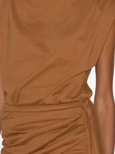 Rochie mini Isabel Marant plic maro