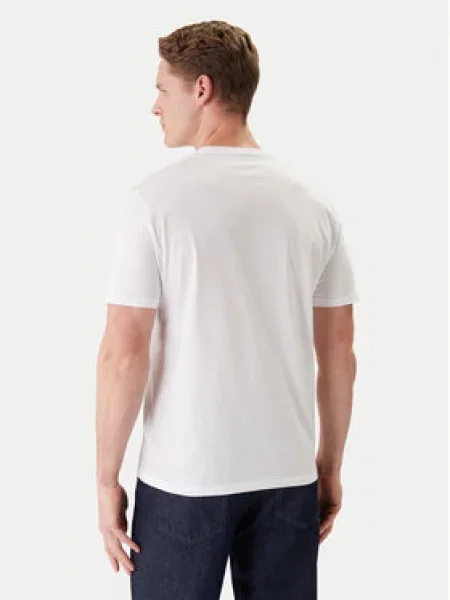 Calvin Klein Jeans Marškinėliai Coll Word Graphic balta