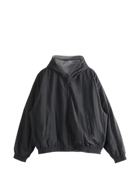 Geacă Balenciaga cu glugă negru